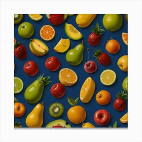 Leonardo Lightning Fruit 19 Art 3 Canvas Print