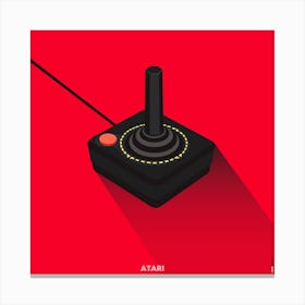 Joystick Atari Canvas Print