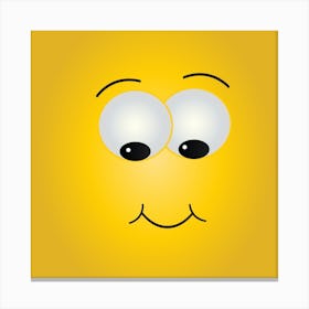 Happy Face Canvas Print