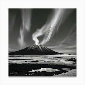 Aurora Over Iceland Canvas Print