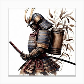 Samurai Armor 3 Canvas Print