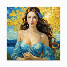 Beautiful Womanuuu Canvas Print