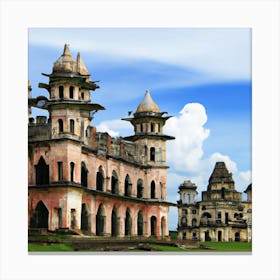 Rajah'S Palace Canvas Print