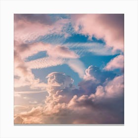 Sunset Clouds Canvas Print