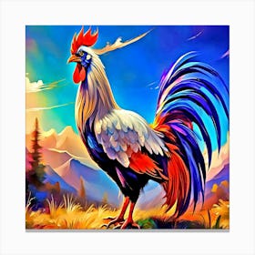 Rooster 1 Canvas Print