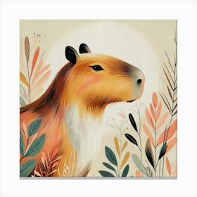 Capivara Canvas Print