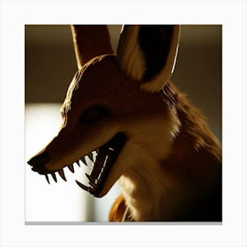 Foxes Canvas Print