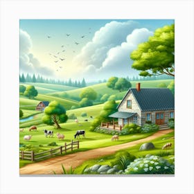 Country Comfort 4 Canvas Print