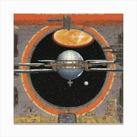 Symphony Of Space 1 Canvas Print