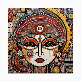 Indian Woman 1 Canvas Print