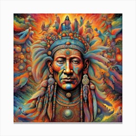 Shaman Canvas Print