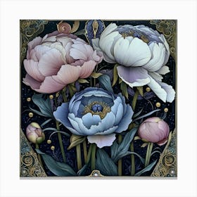 Peonies II Canvas Print