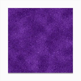 Indigo Glitter Canvas Print