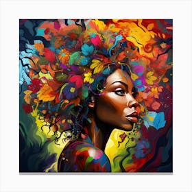 Afrofuturism 116 Canvas Print