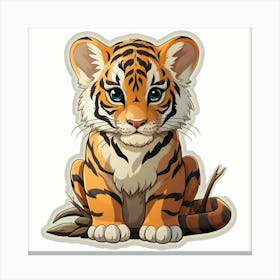 Tiger Cub 24 Canvas Print