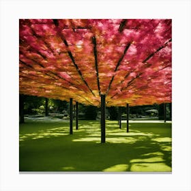 Sakura Canopy Canvas Print