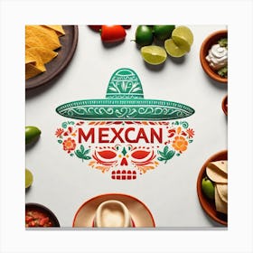 Mexican Food 4 Canvas Print