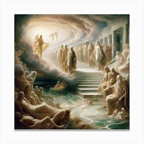 Ascension Of Jesus Canvas Print