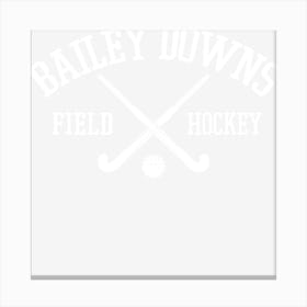 Bailey Downs Field Hockey Canvas Print