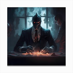Richardvachtenberg In The Mean Time In The Core Of Gothams Hidd F920f49f 1d58 4e4d A776 Dff613994115 Canvas Print
