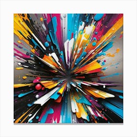 Color ride Canvas Print