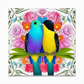 Love Birds Canvas Print