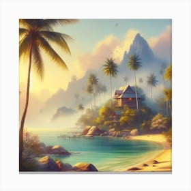 Tropical Paradise 19 Canvas Print