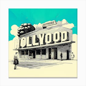 Hollywood Canvas Print