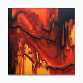 See You At The Bar In Hell - Wall of Blood Canvas Print