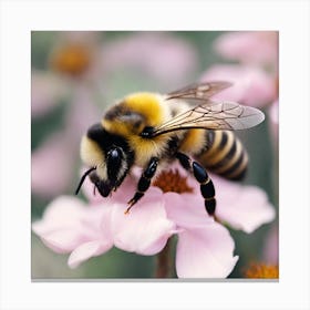 Beautiful Bee Canvas Print