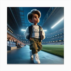 Real Madrid Canvas Print