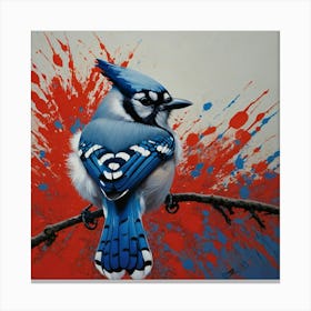 Blue Jay Canvas Print