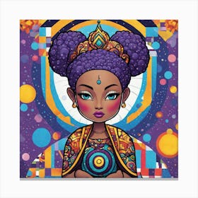 Afro-Futurism Canvas Print