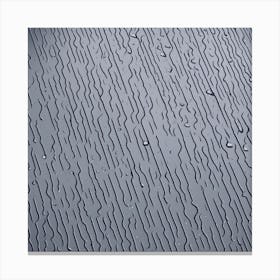 Raindrops On A Car Canvas Print