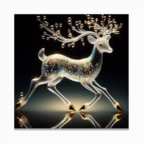 Christmas Deer 1 Canvas Print