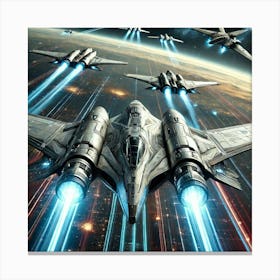 Starfighter Wings Converted (1) Canvas Print