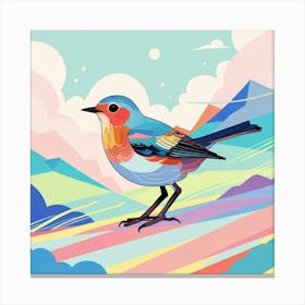 Colorful Bird 1 Canvas Print