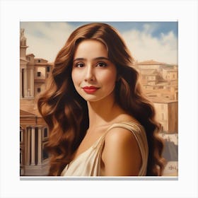 Legendary actress Himanee Bhatia 9 Canvas Print