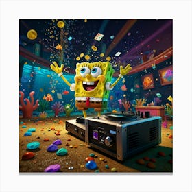 Spongebob Squarepants Canvas Print