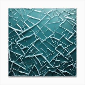 Broken Glass 5 Canvas Print
