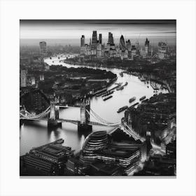 London Skyline 3 Canvas Print