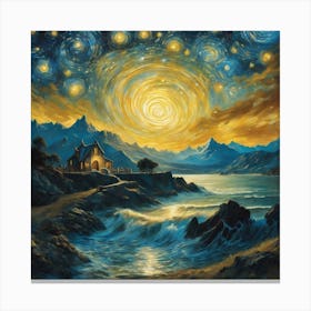 Starry Night 24 Canvas Print