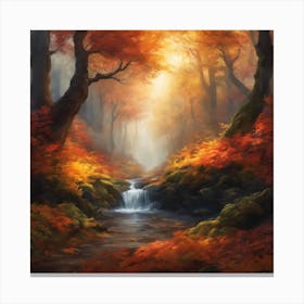 Autumn Forest 3 Canvas Print