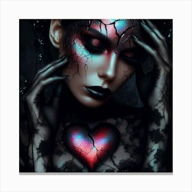 Gothic Beauty Canvas Print