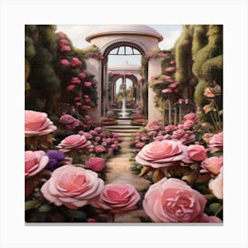 Rose Garden Canvas Print