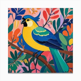 Bird On A Branch Style Henri Matisse Art Print 1 Canvas Print