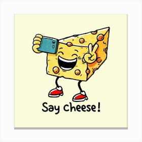 Say Cheese Canvas Print