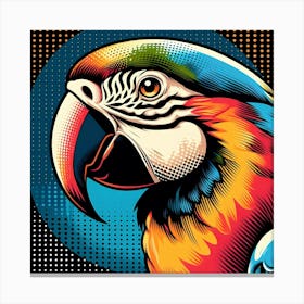 Pop Parrot 3 Canvas Print