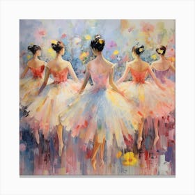 Ballerinas 2 Canvas Print
