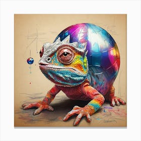 Chameleon 11 Canvas Print